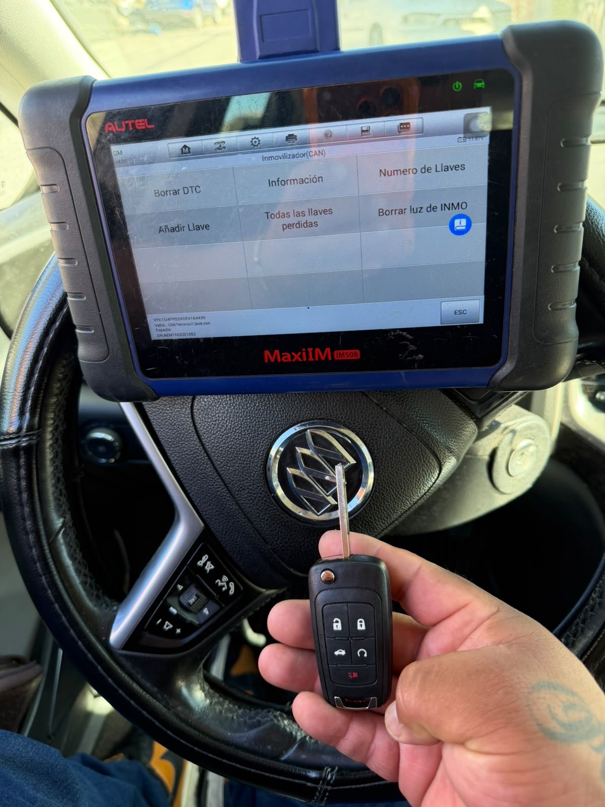Programación de inmovilizador Buick Verano con Autel MaxiIM